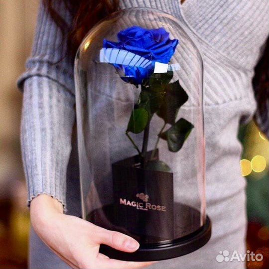 Розы в колбе (Синяя и не только) Доставка
