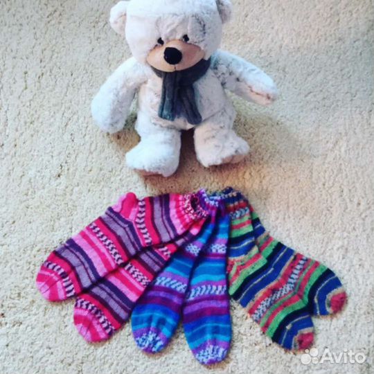 Носки детские и взрослые, носки-тапочки Чуни