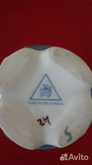 Вазы фарфор, пр-во Чехословакия, винтаж СССР