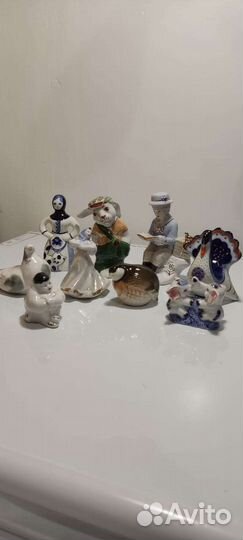 Фарфоровые статуэтки