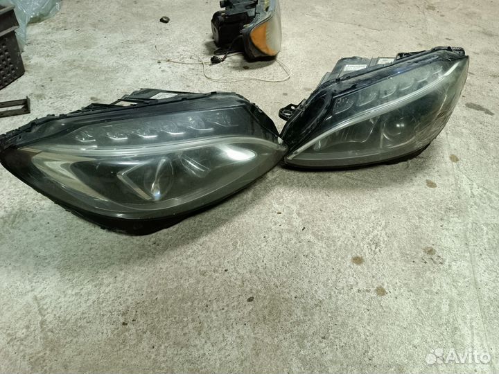 Фары на мерседес w205
