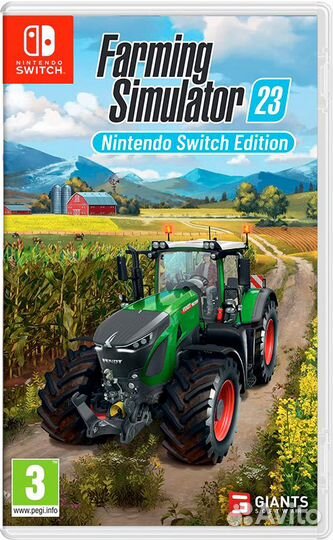 Farming Simulator 23 Nintendo Switch, русские субт