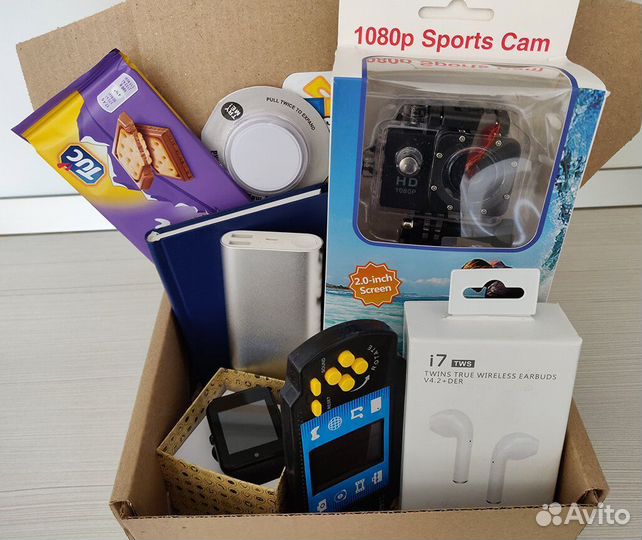 Сюрприз бокс / Мистерия бокс с электроникой