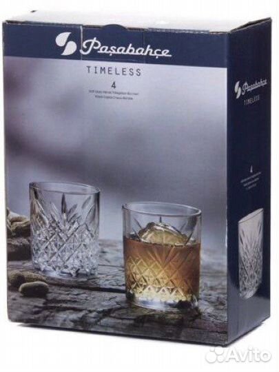 Набор стаканов Pasabahce Timeless, 345 мл, 4 шт