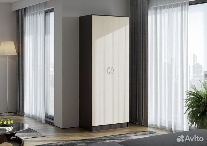 Шкаф двухдверный