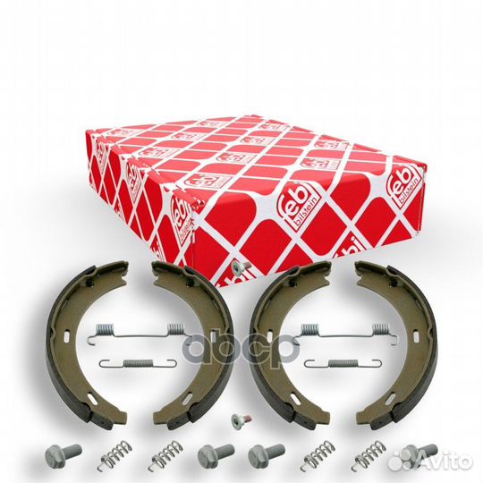 Колодки тормозные 02100 Febi