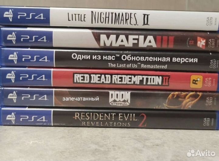 Игры для ps4 (в описании больше)