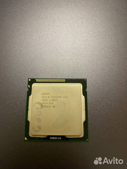 Процессор Intel Pentium G860