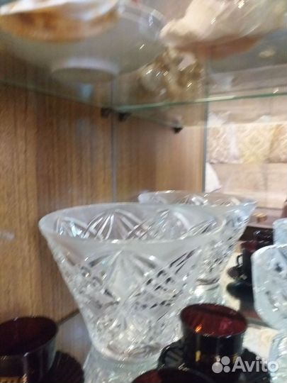 Хрустальные рюмки СССР