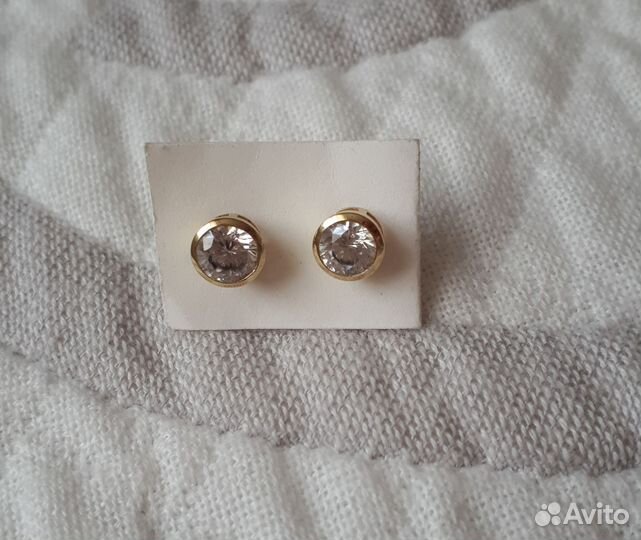 Серьги из медицинской стали