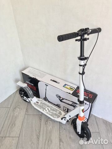 Самокат urban scooter дисковый тормоз