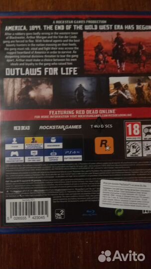 RDR 2 PS4 PS5 - Red Dead Redemption запечатан