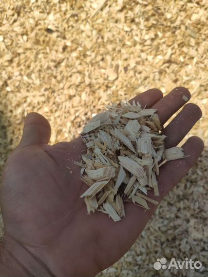 Щепа для мульчирования