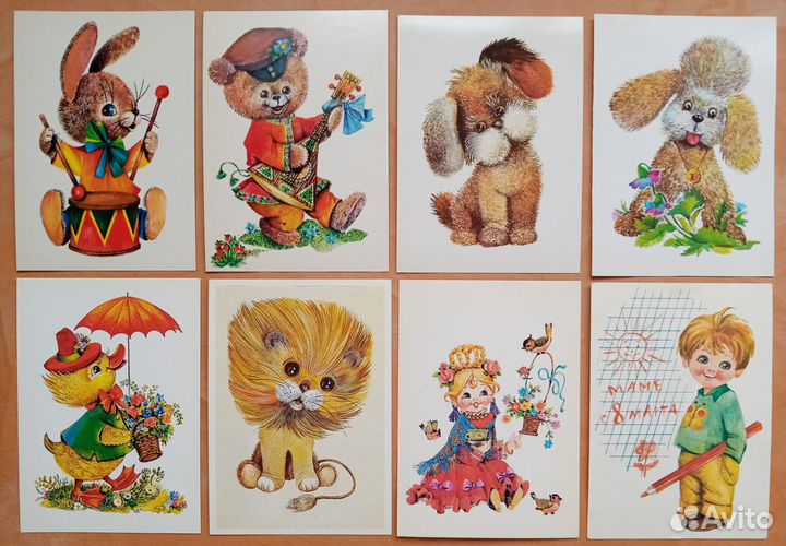 Открытки лучших художников СССР. Оригиналы