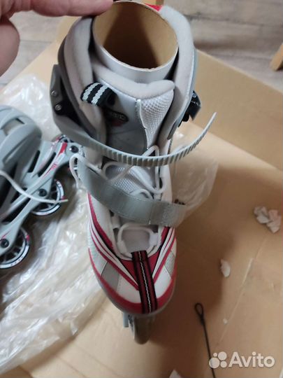 Новые роликовые коньки, женские 37-38 размер