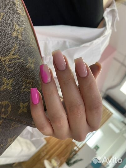 Маникюр, педикюр, гель-лак, наращивание