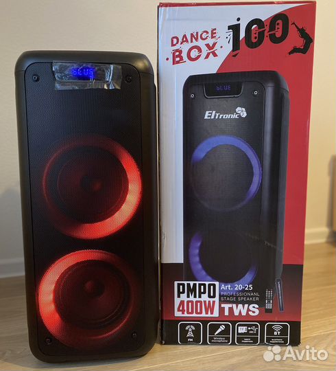 Колонкa Eltronic 20-25, 400W новая