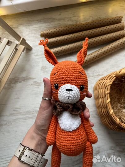 Мягкая игрушка белка