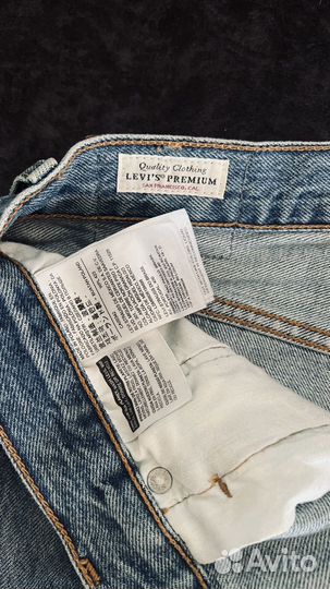 Женские шорты levis 501