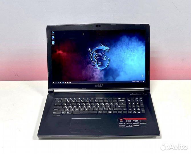 Игровой MSI 17.3” GTX950 Core i5 16g SSD+HDD