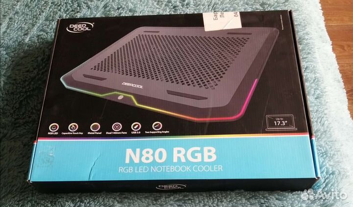 Охлождающая подставка для ноутбука (новая)