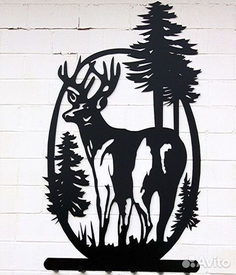 Портрет из металла на стену