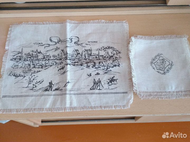 Салфетки сервировочные лен