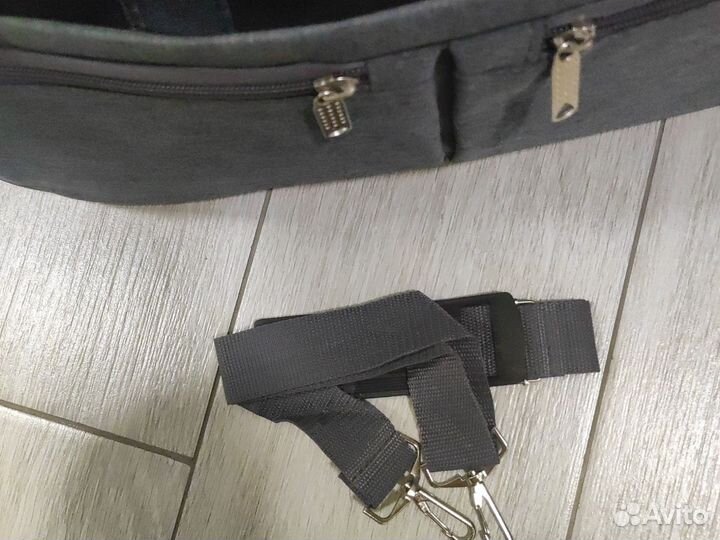 Сумка дорожная с ремнем на плечи