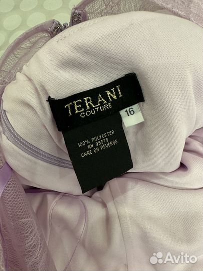 Платье terani couture