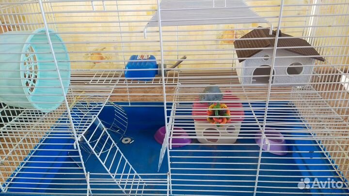 Клетка для грызунов двухэтажная