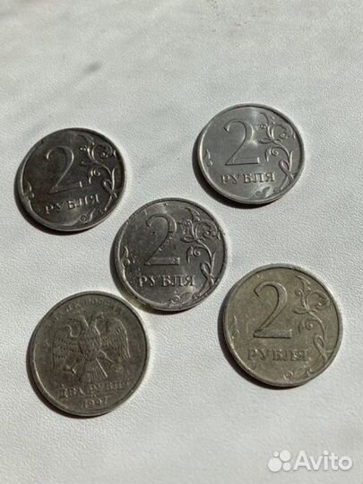 Монеты с браком / 2 рубля