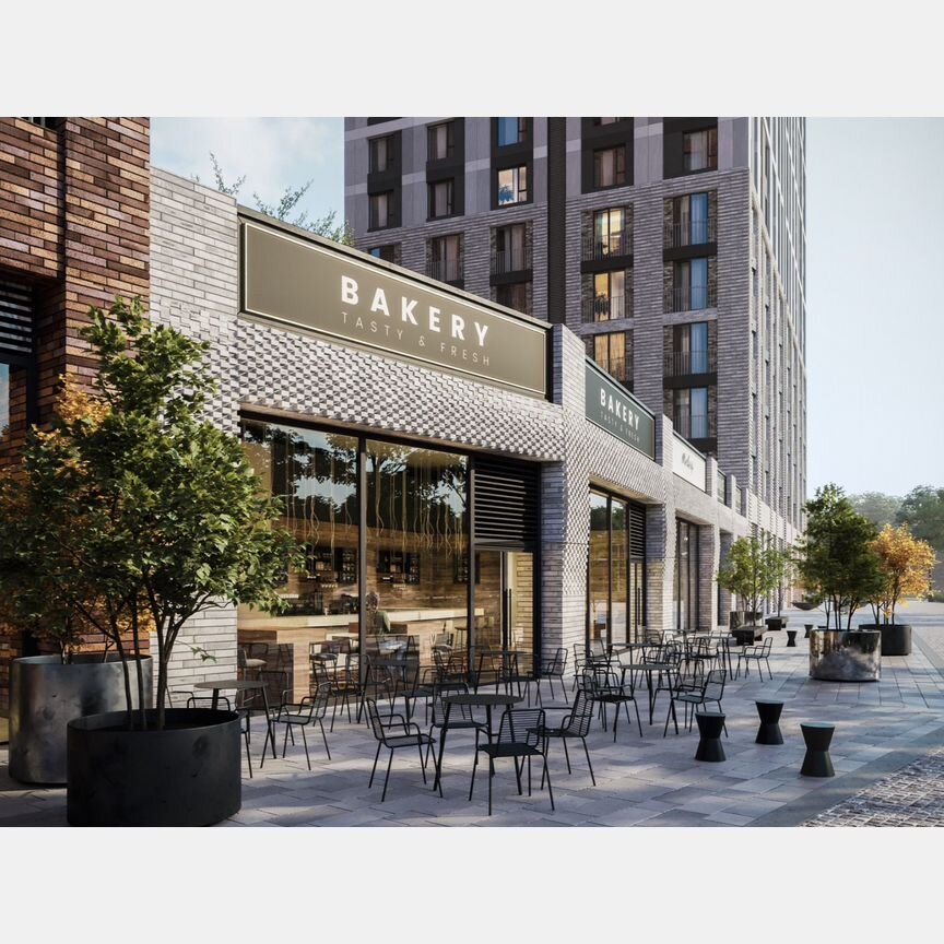 Своб. планировка, 45,5 м², 23/34 эт.