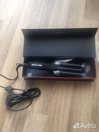Dewal Pro плойка для волос тройная