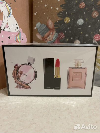 Chanel 3в1 подарочный набор