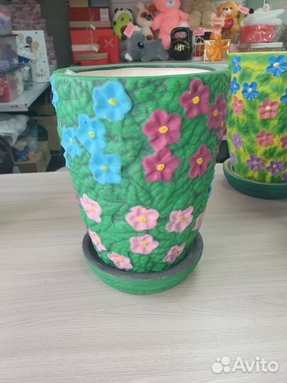 Горшки для цветов,керамика