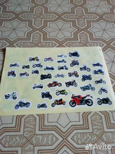 Наклейки машины и мотоциклы