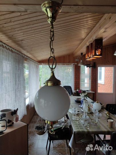 Светильник потолочный подвесной бу