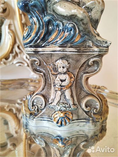 Коллекционная бутылка скульптура винтаж Италия