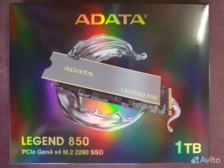 SSD m2 диск Adata Legend 1tb PCI-e 4.0