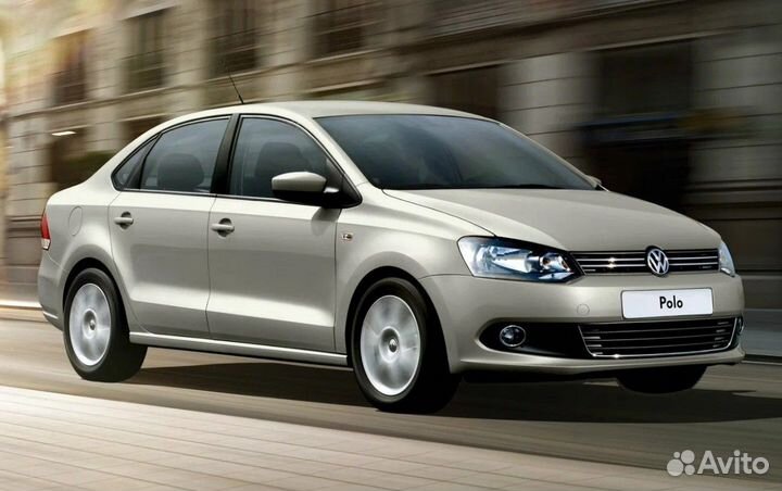 Рамка под птф Volkswagen Polo 5 (09-15) хром