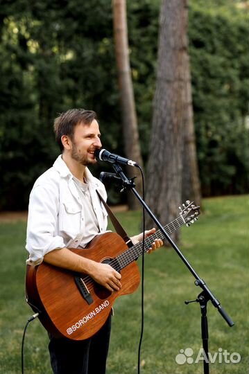 Гитарист-певец на мероприятие (Поп, рок, RUS/ENG)