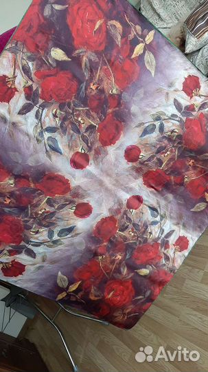 Шелковый платок женский новый