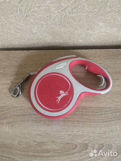 Поводок рулетка flexi L 8 метров лента до 50 кг