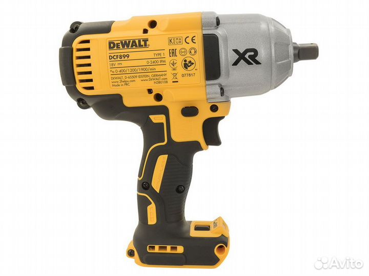 Гайковерт бесщеточный dewalt DCF899N-XJ