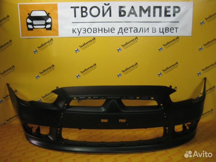 Бампер передний Mitsubishi Lancer 10 рестайлинг