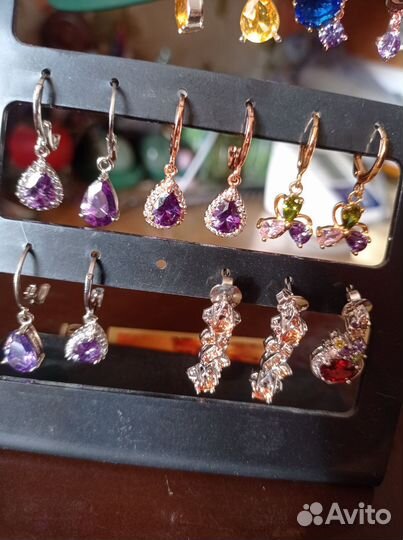 Буддизма колье. Ларимар Гранаты Серьги