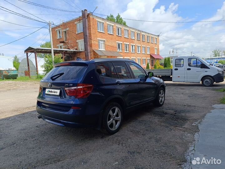 BMW X3 2.0 AT, 2012, 266 080 км