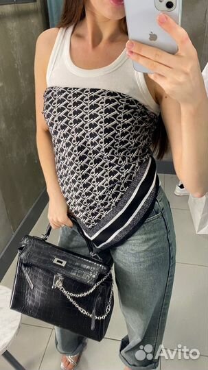 Платок шелковый Dior новый с биркой люкс качество