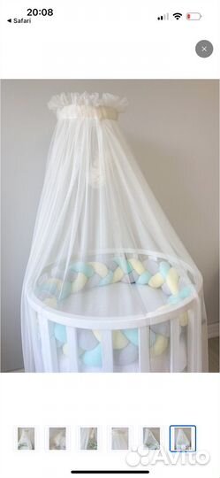 Балдахин в детскую кроватку