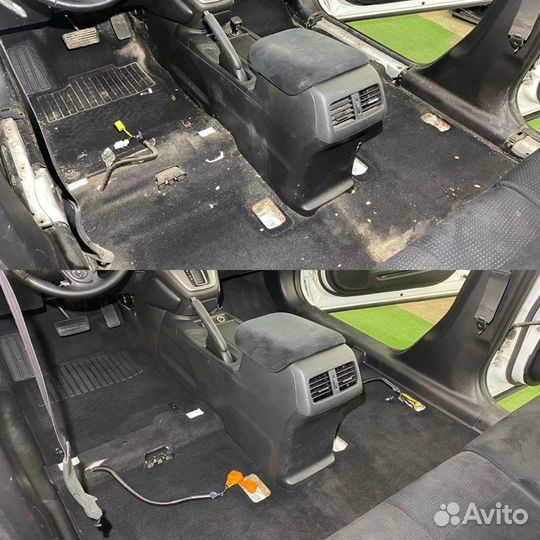 Химчистка салона автомобиля